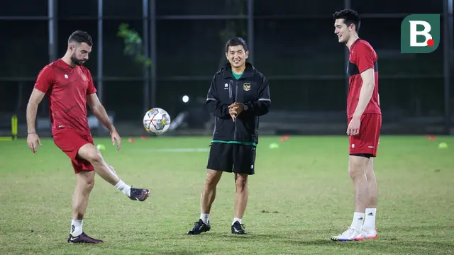 Latihan Timnas Indonesia Menjelang Laga FIFA Matchday Melawan Burundi