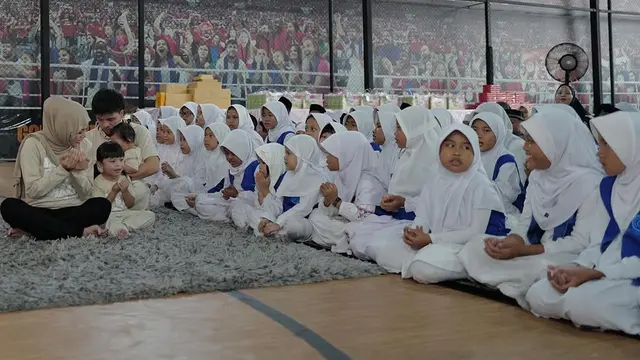 6 Momen Ulang Tahun Ameena ke-3, Undang Anak Panti Asuhan hingga Kumpul Keluarga