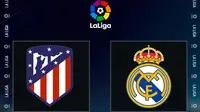 La Liga - Atletico Madrid Vs Real Madrid (Bola.com/Adreanus Titus)