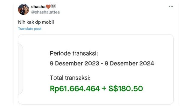 6 Potret Gojek Wrapped Netizen Lebih dari 10 Juta,