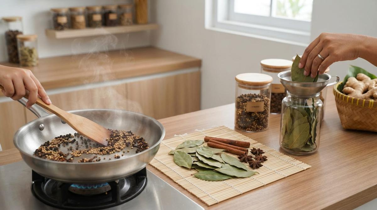 Cara Menyimpan Rempah Kering di Dapur Agar Tidak Apek, Lembap, dan Berjamur