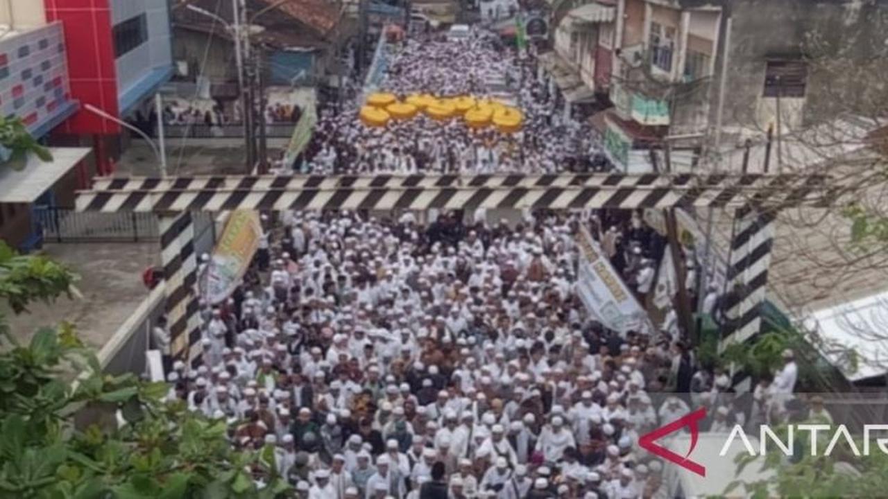 Puluhan Ribu Jamaah Putihkan Palembang dalam Puncak Ziarah Kubro 2026
