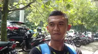 Pemain Persib Bandung, Abdul Azis. (Bola.com/Erwin Snaz)