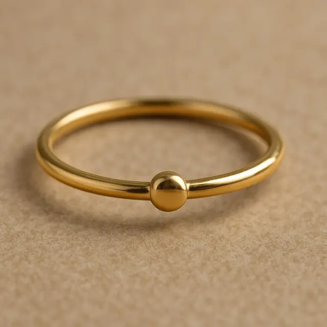 Cincin Emas Minimalis 2025 yang Cocok untuk Sehari-hari (Foto: ChatGPT)