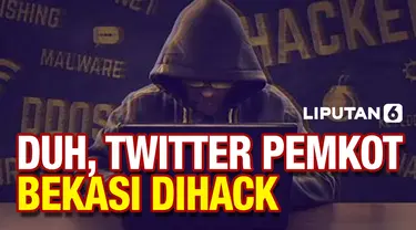 Twitter Pemkot Bekasi Dihack