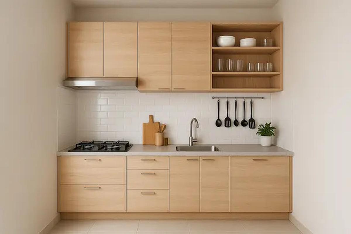 7 Desain Dapur Minimalis 3x2 yang Terlihat Lapang dan Rapi, Cocok untuk Rumah Mungil