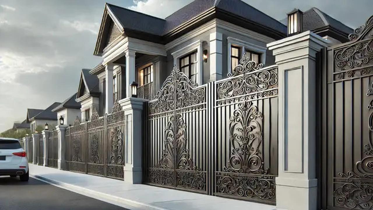 7 Inspirasi Pagar Besi Minimalis Mewah untuk Rumah Bergaya Elegan