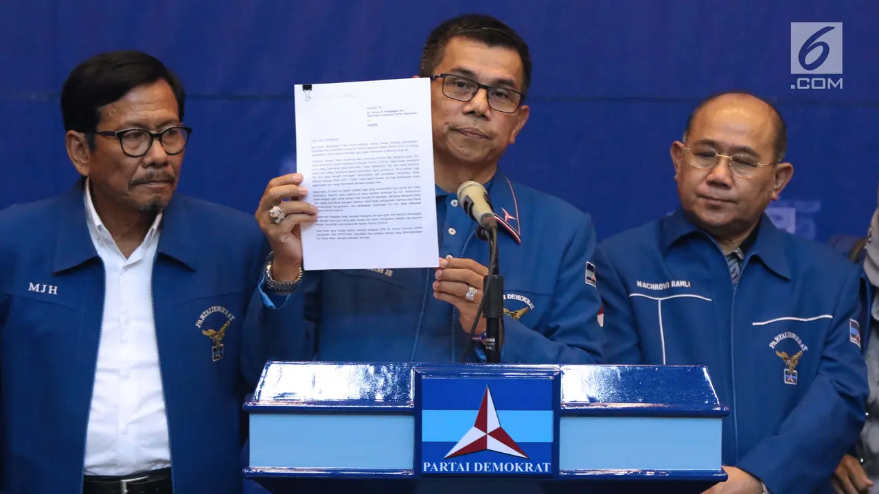 Lewat Surat, SBY Berpesan Agar Kader Partai Demokrat Tetap Solid