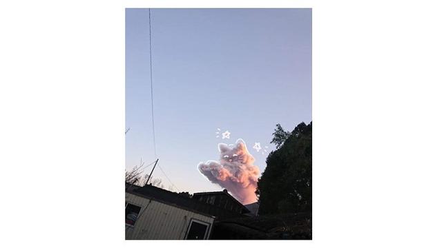 Editan awan (sumber: twitter)