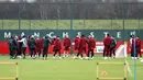 Man United wajib menang atas Bayern untuk lolos grup. Sembari itu, MU juga harus berharap Copenhagen vs Galatasaray selesai imbang. (Richard Sellers/PA via AP)