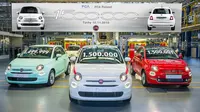 Fiat 500 hingga saat ini telah dijual di lebih dari 100 negara di dunia.