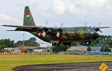 Ini Hercules A-1310 yang jatuh di Medan saat masih eksis