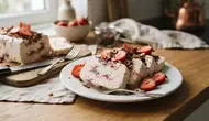 Resep Semifreddo, Dessert Beku Lembut Tanpa Mesin Es Krim yang Simpel. (AI Generated)