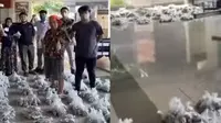 Sayang Istri, Juragan Jembatan Perahu Beli Pajero Sport Pakai Uang Koin Seberat 8 Kuintal