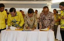 Islah Golkar dan PPP terhambat gara-gara Menkum HAM