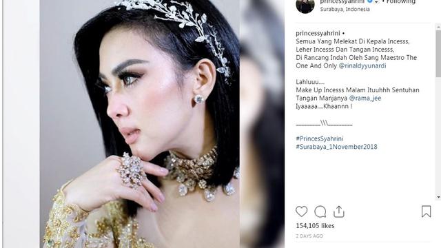 Syahrini (Foto: Instagram)