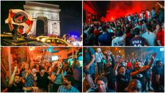 Ribuan warga kota Paris tumpah ruah di jalanan ibu kota. Mereka merayakan keberhasilan Paris Saint Germain melaju ke final Liga Champions untuk pertama kalinya sepanjang sejarah.