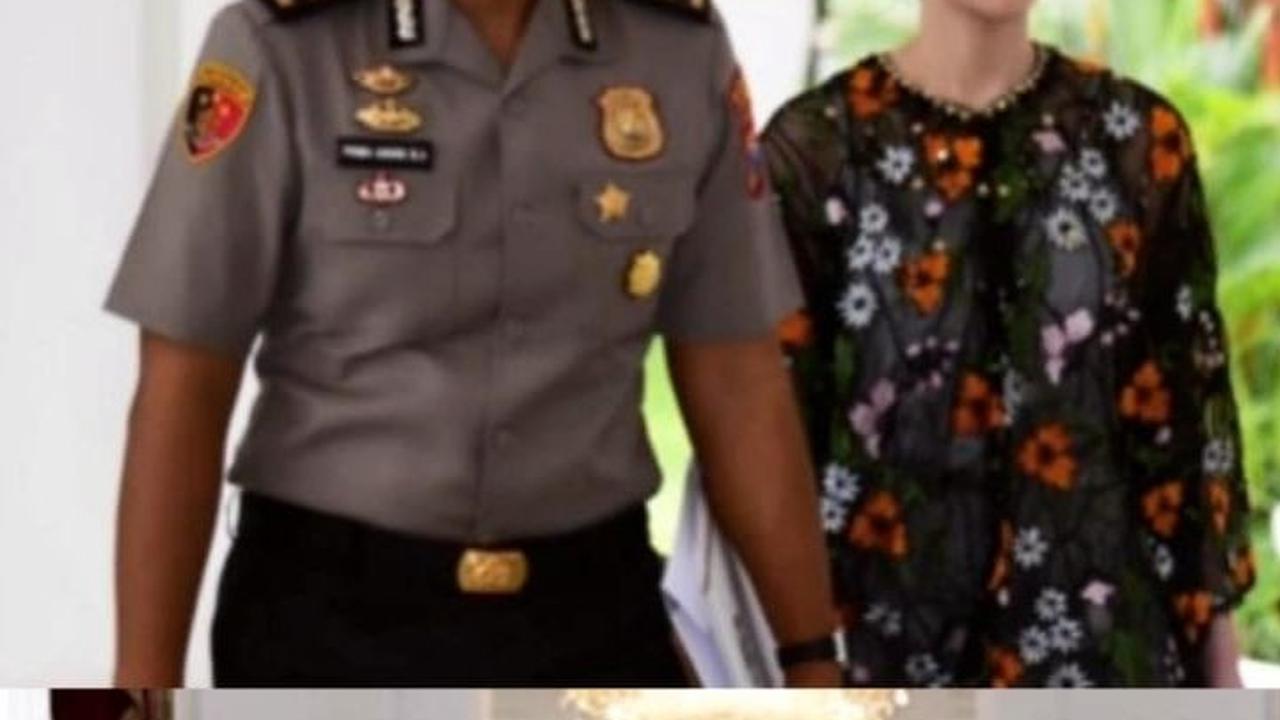 Momen Perwira Polisi Anak Wakapolri Temui Presiden Jokowi Ajak Calon Istri, Ngundang ke Nikahan?