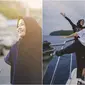 Editan foto Tantri Kotak bareng Kim Seon Ho. (Instagram/tantrisyalindri/konyos/iam.iconx)