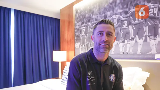 Foto: Kunjungi Jakarta, Gary Cahill Kenang Momen Bermain di SUGBK 2013 Silam