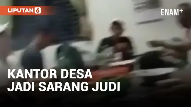 KANTOR DESA KABUPATEN BEKASI DIJADIKAN SARANG JUDI, CAMAT BABELAN : ITU OKNUM