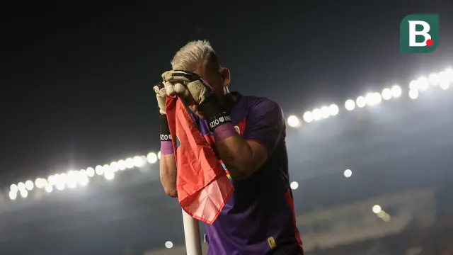 Foto: Ekspresi Drama Adu Penalti di Perempat Final Piala Presiden 2022, Persib Bandung Dikalahkan PSS Sleman