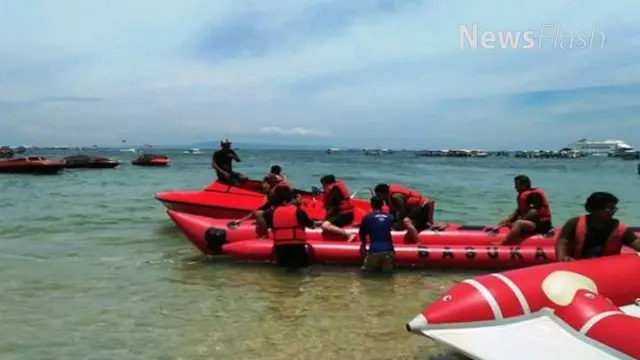 Kedatangan rombongan Raja Salman itu dibenarkan pemilik wisata olahraga air di Tanjung Benoa bernama Yuda.