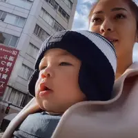 Nikita Willy dan Baby Izz di Jepang. (Foto: Instagram/nikitawillyofficial94)