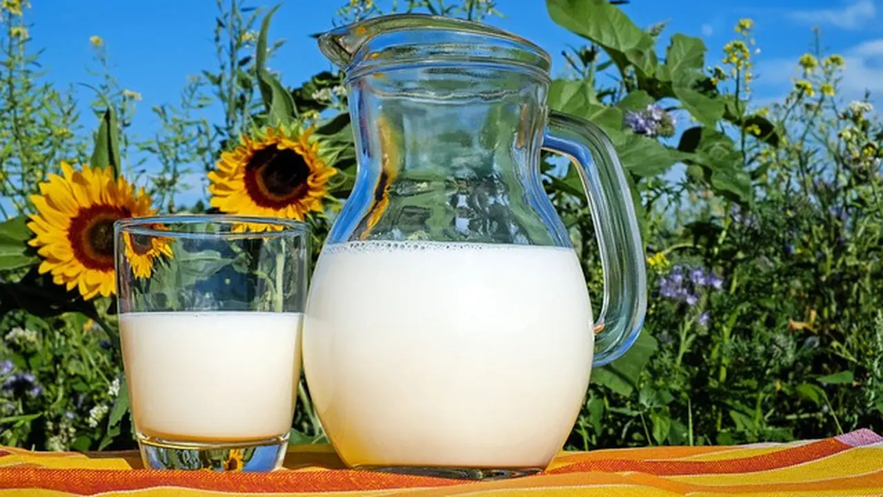 Ilustrasi susu evaporasi
