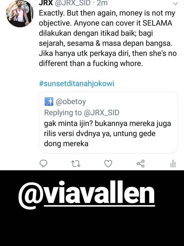 Jerinx SID Tegur Via Vallen
