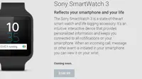 Perangkat Android Wear Pertama Sony Terkuak
