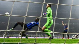 Inter ditahan imbang 0-0 wakil Spanyol, Real Sociedad di kandangnya sendiri. (Marco BERTORELLO / AFP)