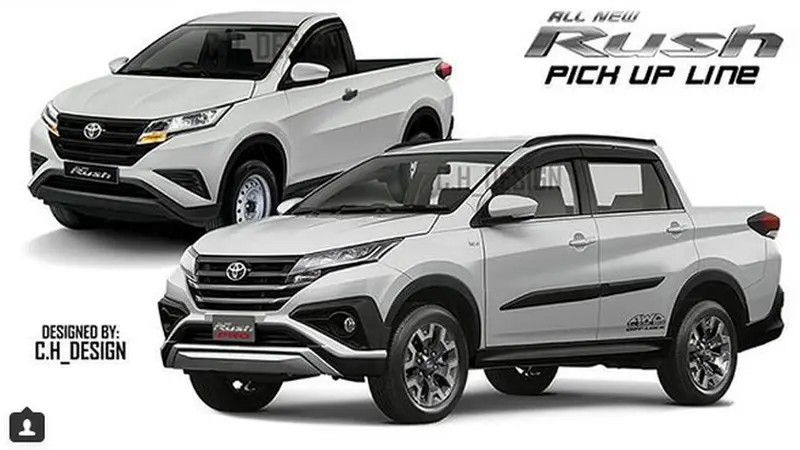 Toyota all new Rush pickup