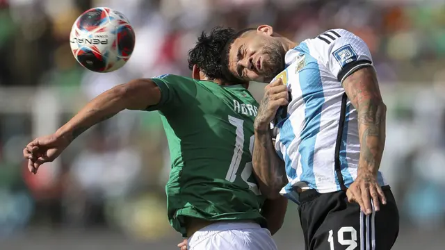 Foto: Messi Tak Main di Venue Tertinggi, Argentina Tetap Tampil Solid untuk Bungkam Bolivia pada Kualifikasi Piala Dunia 2026