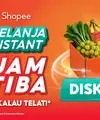 Shopee luncurkan belanja instant 1 jam tiba untuk penuhi kebutuhan harian pengguna. Nikmati juga promo diskon 50% untuk berbelanja kebutuhan harian, mulai dari makanan segar, makanan beku, obat-obatan hingga perlengkapan lainnya di Shopee. / Foto dok Shopee.