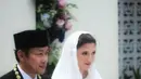 Acara akad nikah digelar secara sederhana di Bandung, pada 6 Mei 2023. [Foto: IG/qurrotuayun/qibil].