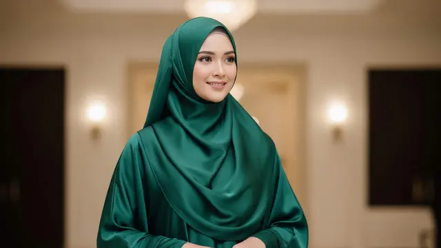 Abaya Gamis Syar’i Modern Tanpa Kesan Berlebihan
