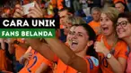 Berita video mengenai keunikan fans Belanda dalam mendukung Timnas sepak bola wanitanya yang sedang berlaga di UEFA Women's Euro 2017. 