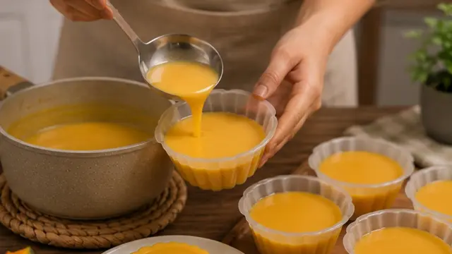 Membuat Puding Labu Kuning