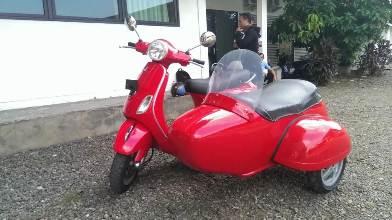 Piaggio dengan Sespan