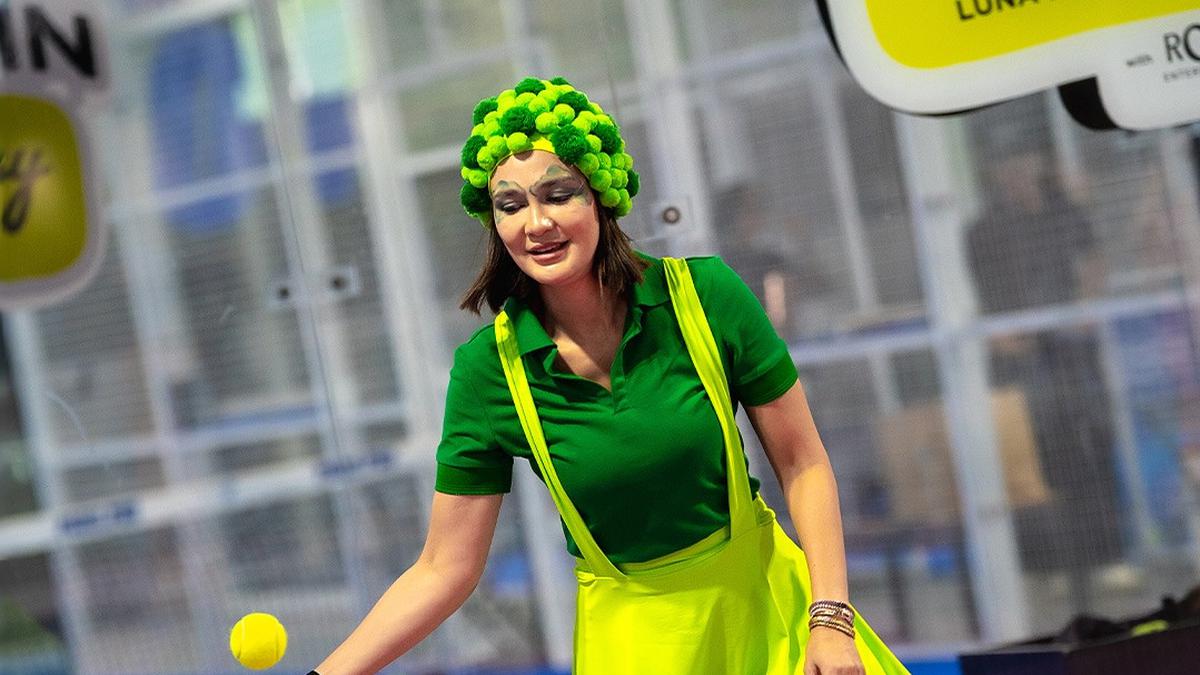 Tampilan Broccoli Girl Luna Maya Saat Main Padel, Tetap Cantik di Lapangan dengan Makeup Effect