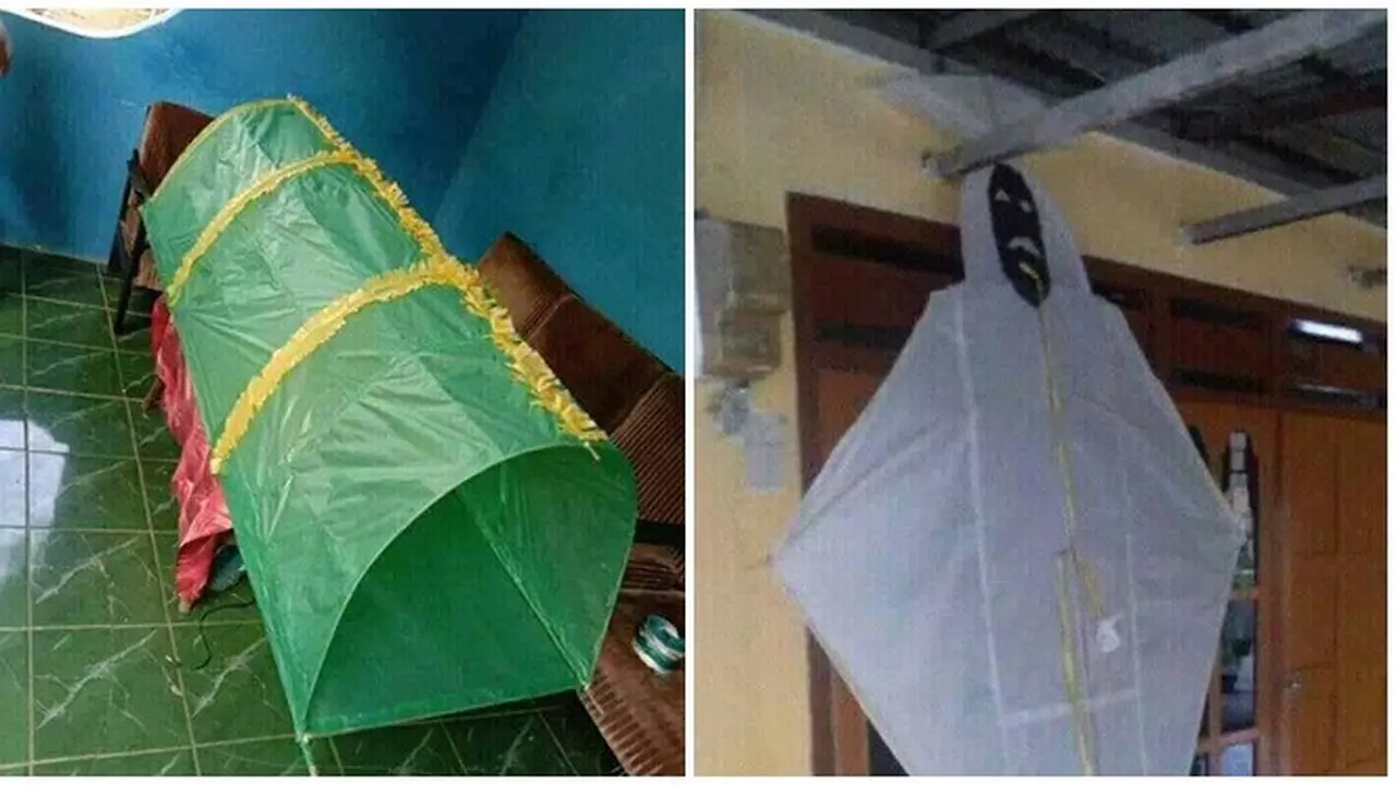 8 Bentuk Layangan Bertema Horor Ini Bikin Seram Sekaligus Geleng Kepala