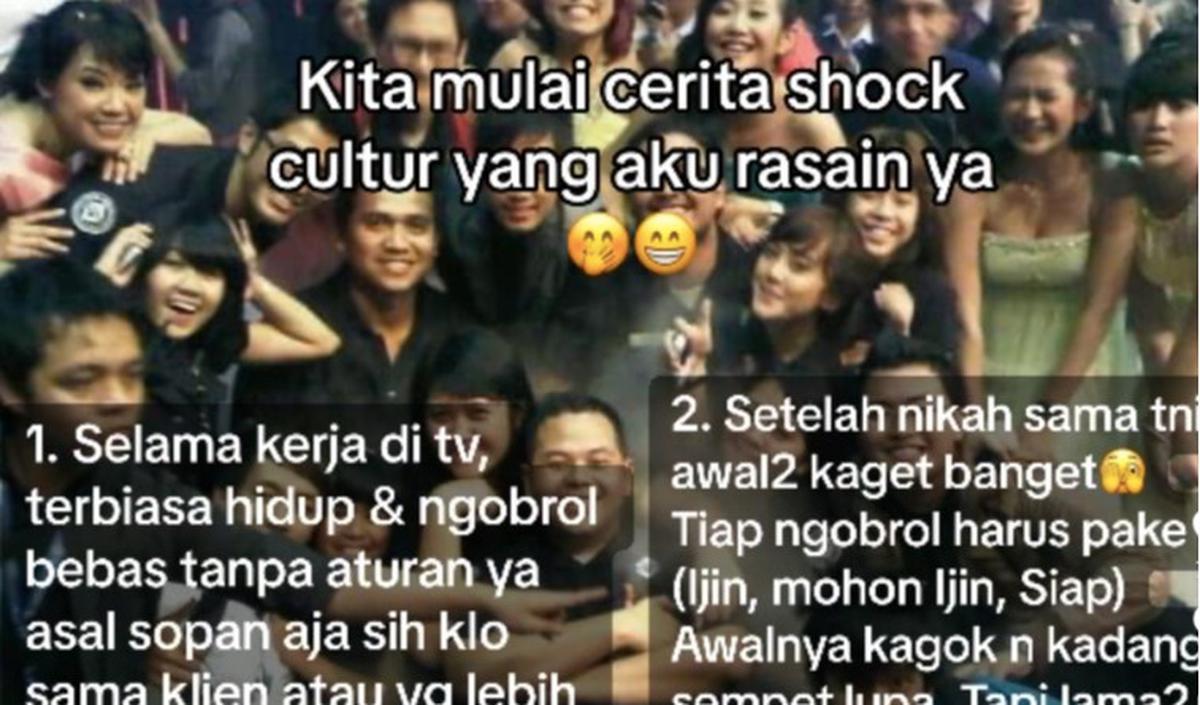 Selama menjadi ibu persit Nda Cici awalnya merasakan shock culture.&nbsp;<br>