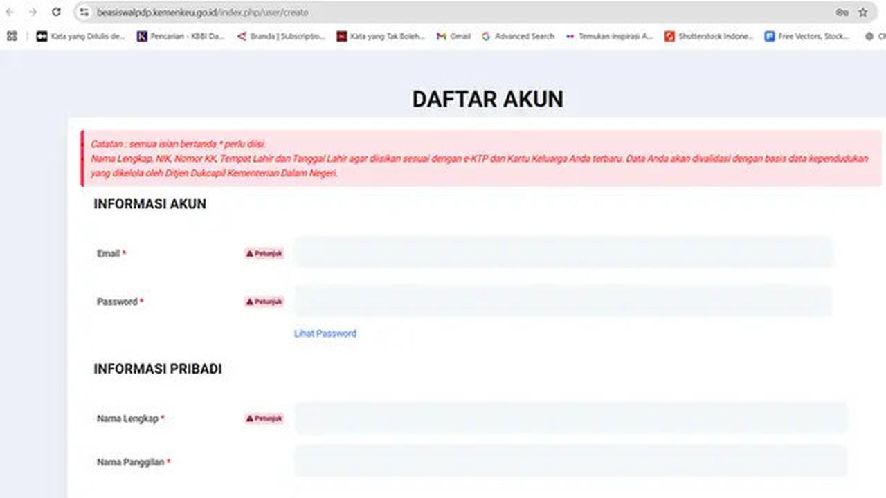 Cara Membuat Akun LPDP Pendaftaran Beasiswa 2025, Lengkap dengan Linknya