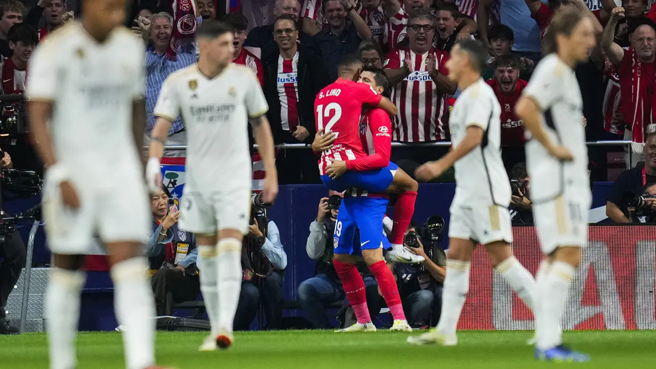 Atletico Madrid vs Real Madrid, La Liga Spanyol