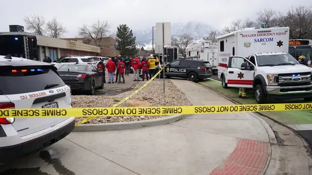 Kasus penembakan di supermarket Colorado.