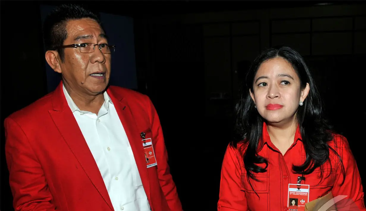 Pihaknya menurut Puan, telah mengklarifikasi video itu melalui media massa dan jejaring social, Senayan, Jakarta Selatan, Senin (26/5/2014) (Liputan6.com/Johan Tallo).