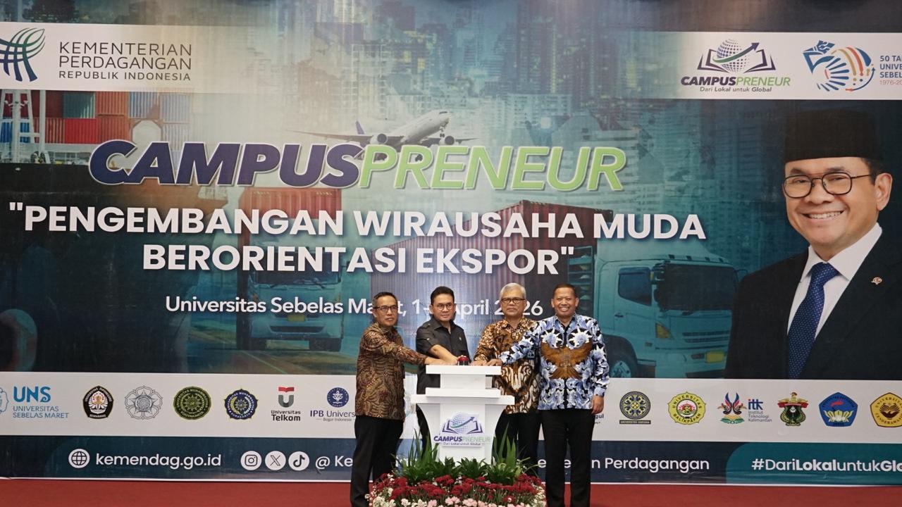 Mendag Luncurkan Program Campuspreneur: Mahasiswa Tak Hanya Siap Bekerja, tapi Ciptakan Lapangan Kerja