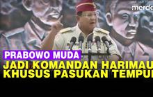 VIDEO: Prabowo Komandan Sangar Seperti Harimau, Bikin Seribu Kambing Bisa Mengaung