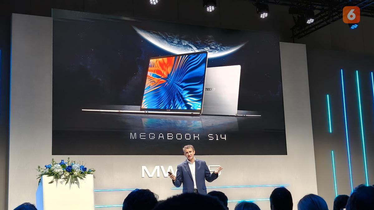 Tecno Megabook S14: Laptop OLED 14 Inci Super Ringan dengan Sederet Fitur AI